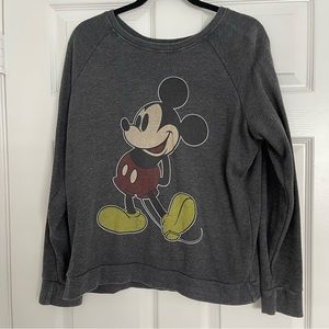 Disney Mickey Crew Neck Sweatshirt